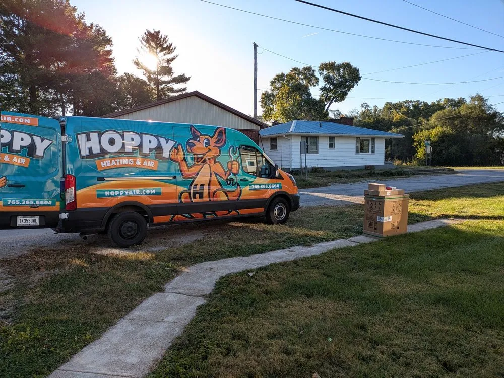 Slide of Hoppy Heating and Air