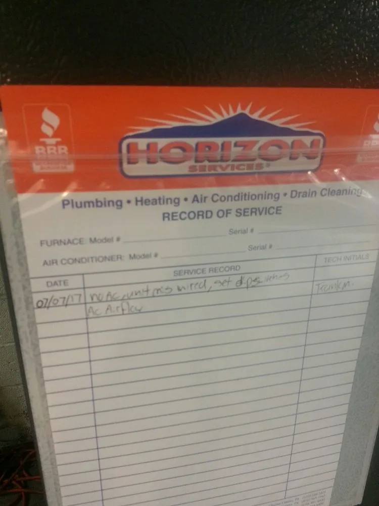 Slide of Horizon Services