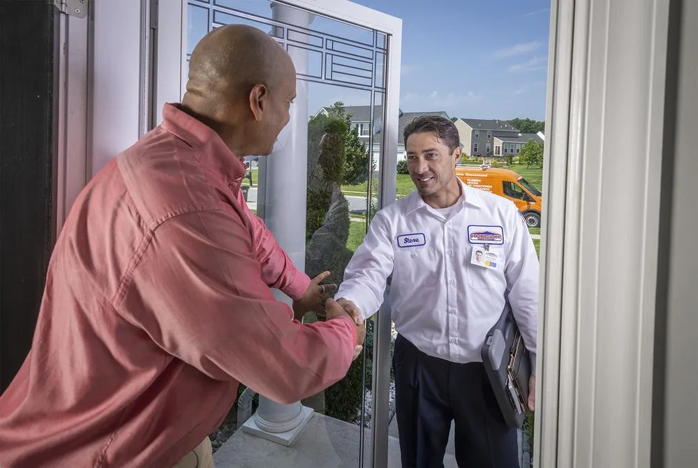 Professional air conditioning tune-up for local homeowners in Windsor Mill, MD by Horizon Services