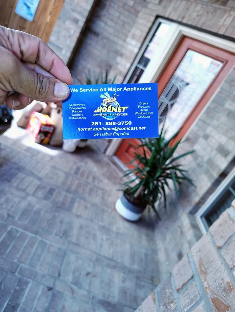 Slide of Hornet Appliance Services