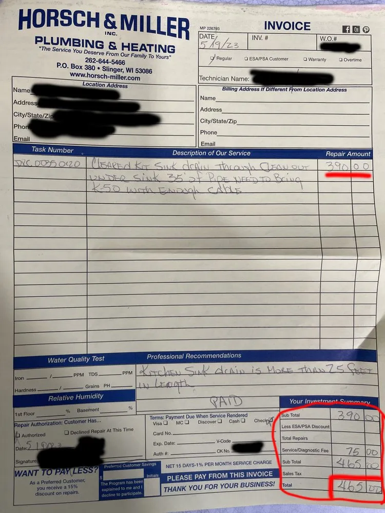 Slide of Horsch & Miller