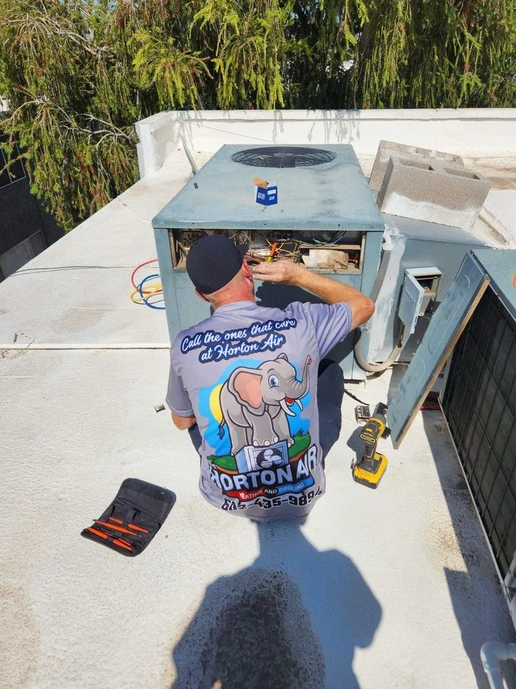 Slide of Horton Air Heating and Cooling