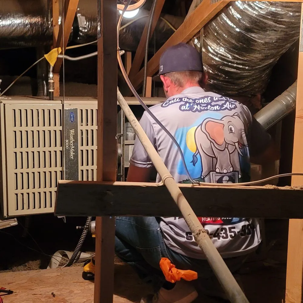 Slide of Horton Air Heating and Cooling