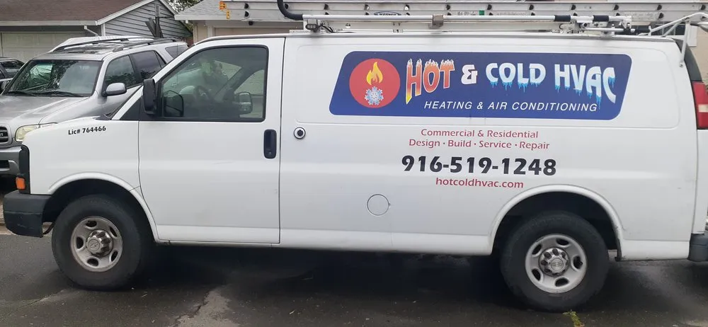 Slide of Hot & Cold HVAC