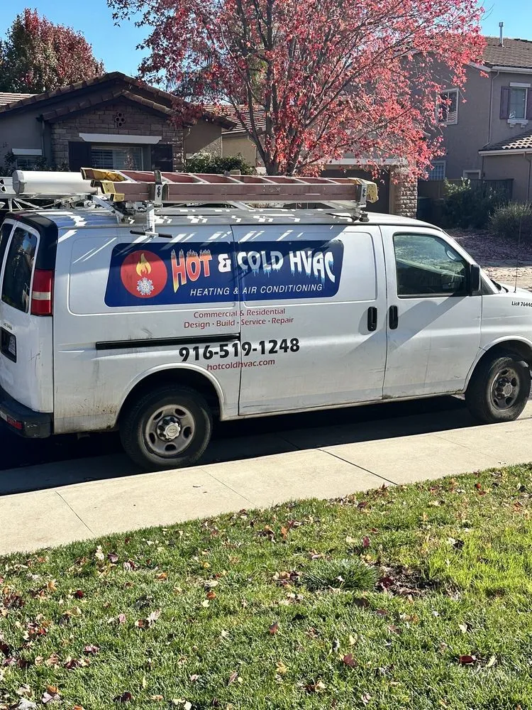 Slide of Hot & Cold HVAC