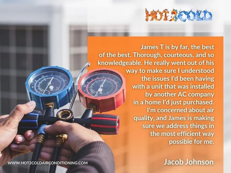 Slide of Hot 2 Cold Air Conditioning