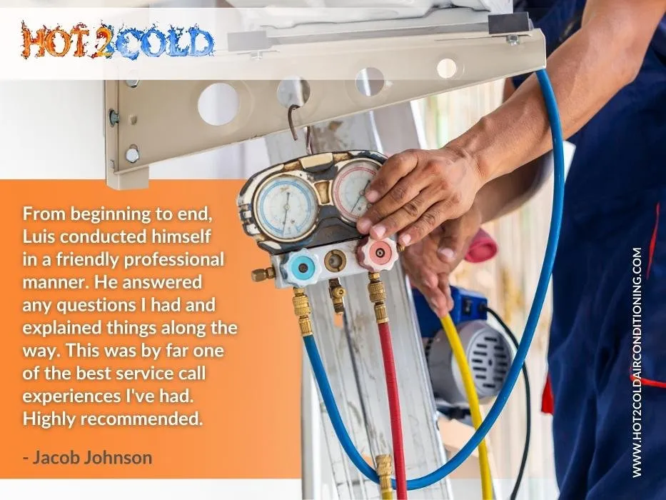 Slide of Hot 2 Cold Air Conditioning