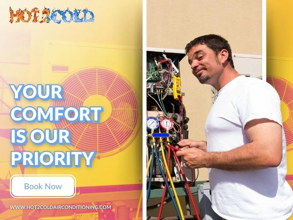 Slide of Hot 2 Cold Air Conditioning