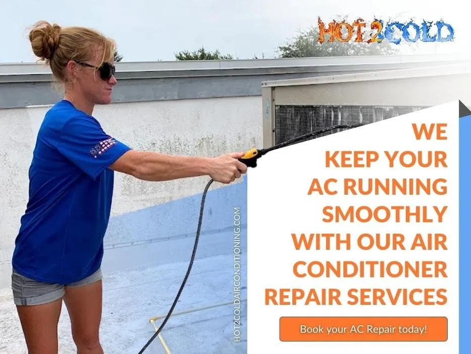 Slide of Hot 2 Cold Air Conditioning