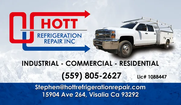 Hott Refrigeration Repair Logo