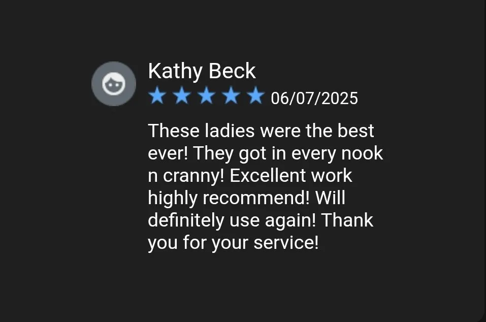 Slide of House cleanings by Let's Clear The Air