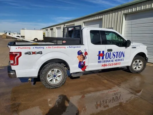 Houston Mechanical Service Logo