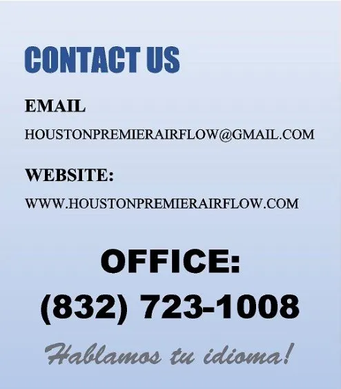 Slide of Houston Premier Airflow