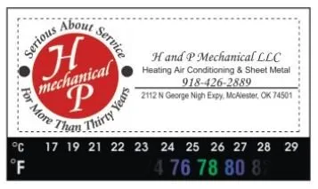 Slide of H&P Mechanical Contractors
