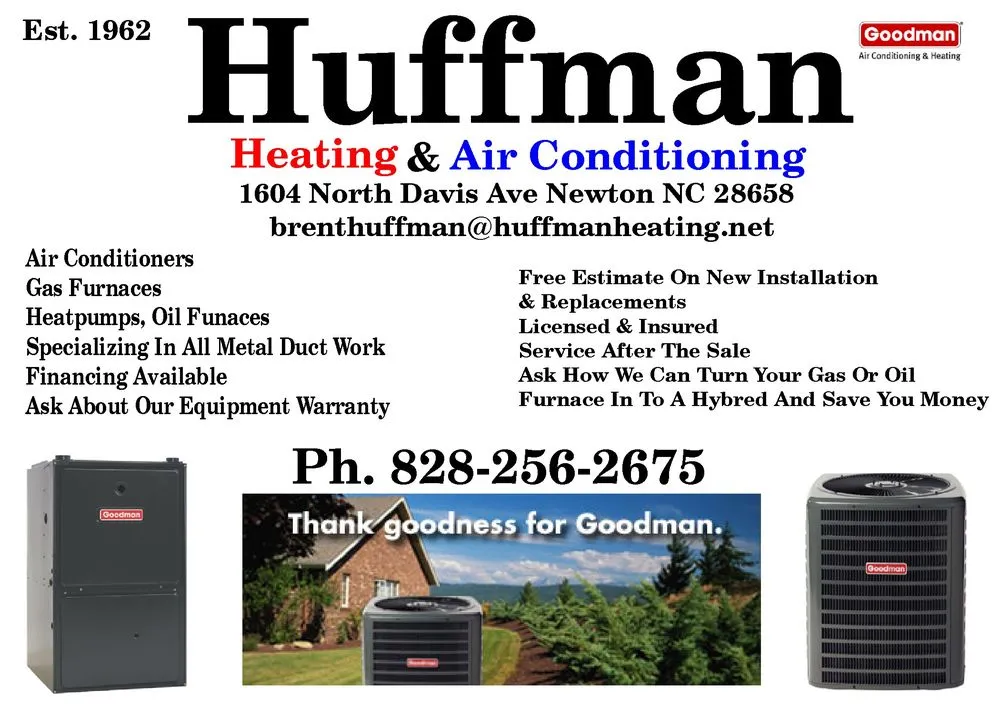 Slide of Huffman Heating & Air Conditioning