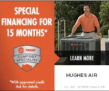 Slide of Hughes Air Heating & Cooling