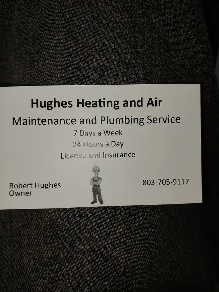 Slide of Hughes Heating and Air Maintenance and Plumbing Service