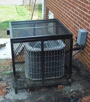 Slide of Hull Services Company HVAC & A/C Security Cages