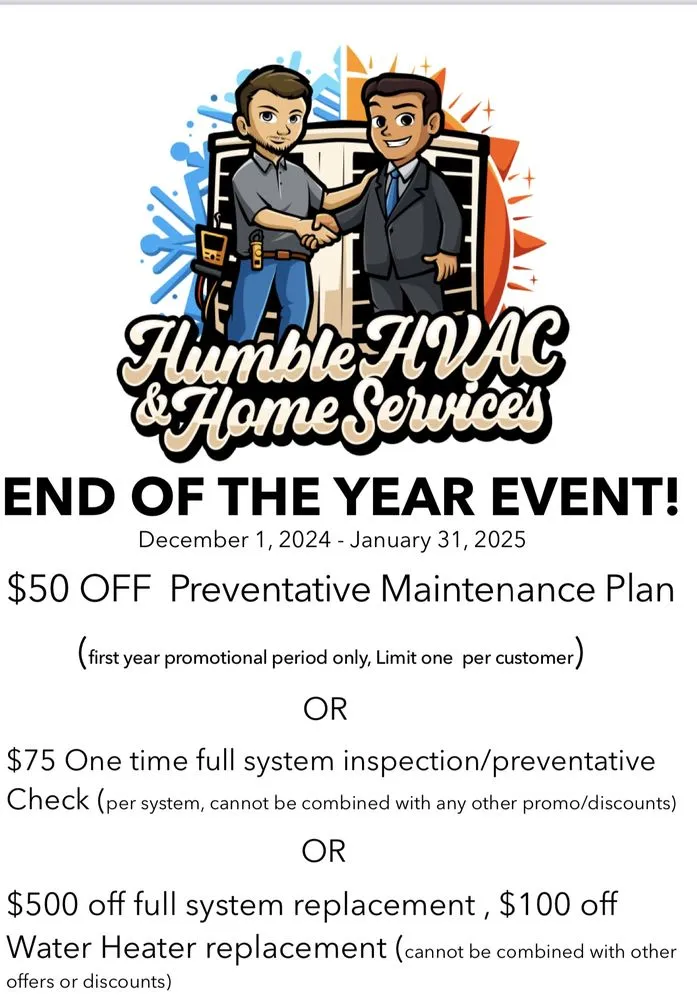 Slide of Humble HVAC & Home Services