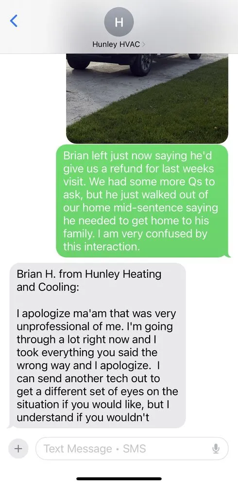 Slide of Hunley Heating and Cooling