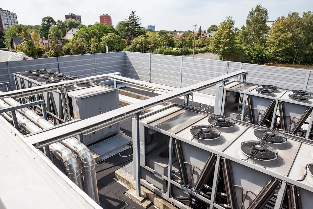 Slide of Hunter Mechanical Services