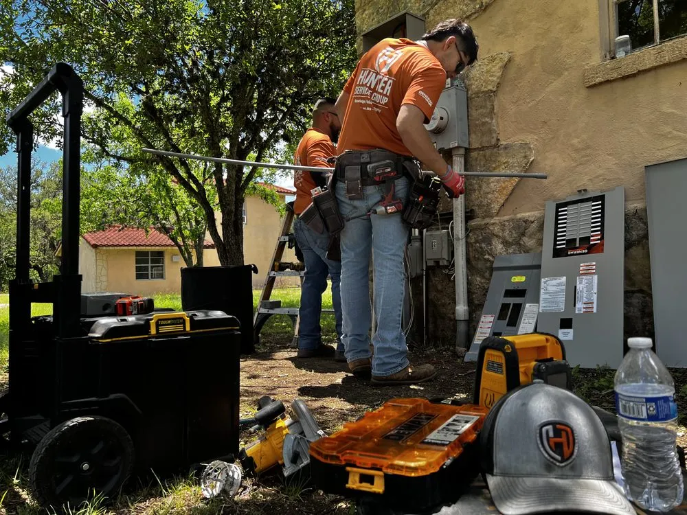 Slide of Hunter Service Group