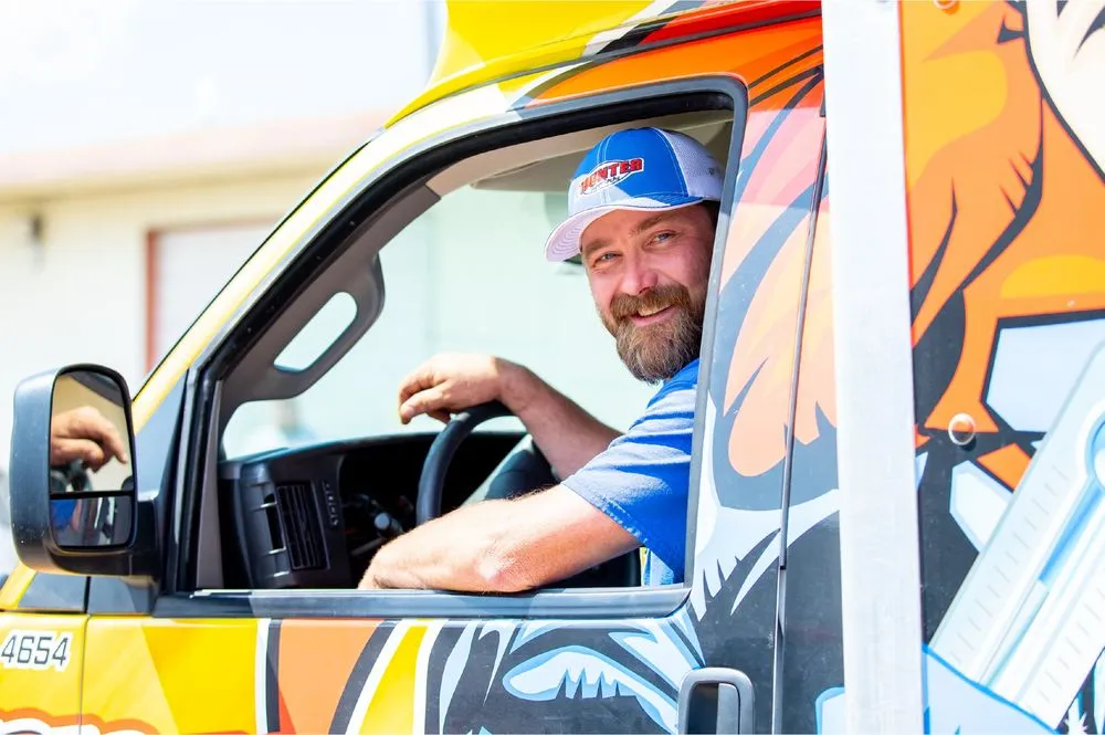 Slide of Hunter Super Techs