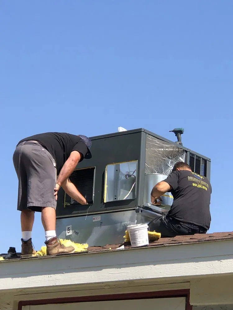 Slide of Hunter's Heating & A/C