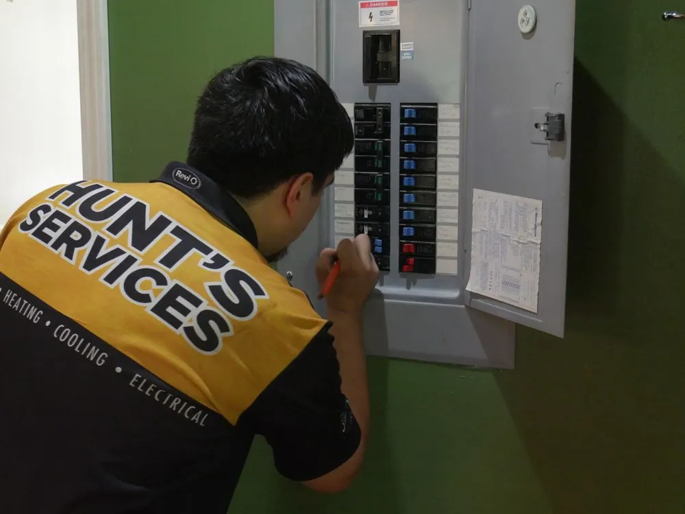 Slide of Hunt's Services