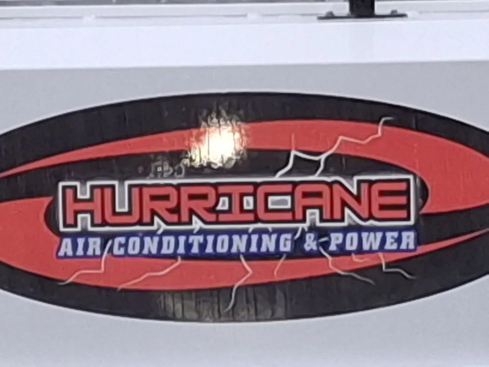 Slide of Hurricane Air Conditioning And Power
