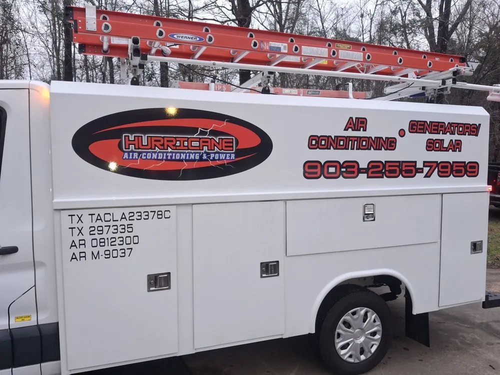 Slide of Hurricane Air Conditioning And Power