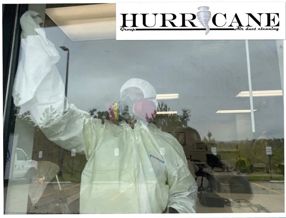 Slide of Hurricane Air Duct Cleaning