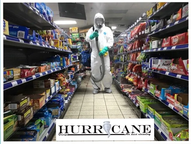 Slide of Hurricane Air Duct Cleaning