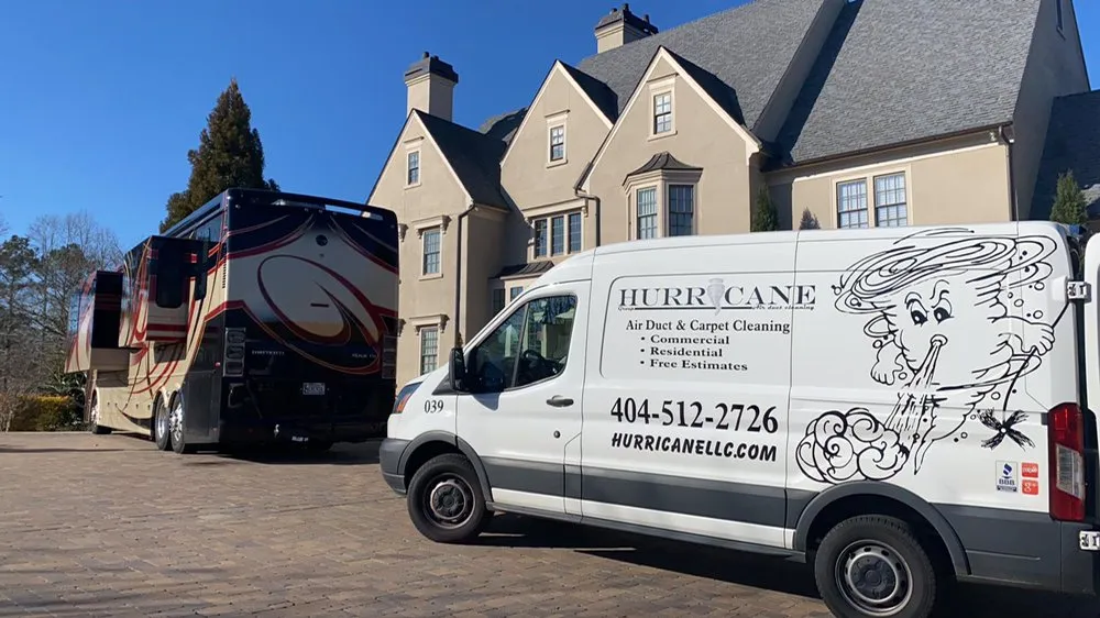 Slide of Hurricane Air Duct Cleaning