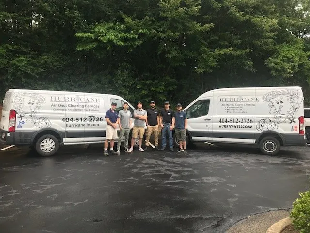 Slide of Hurricane Air Duct Cleaning