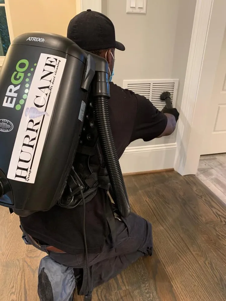 Slide of Hurricane Air Duct Cleaning