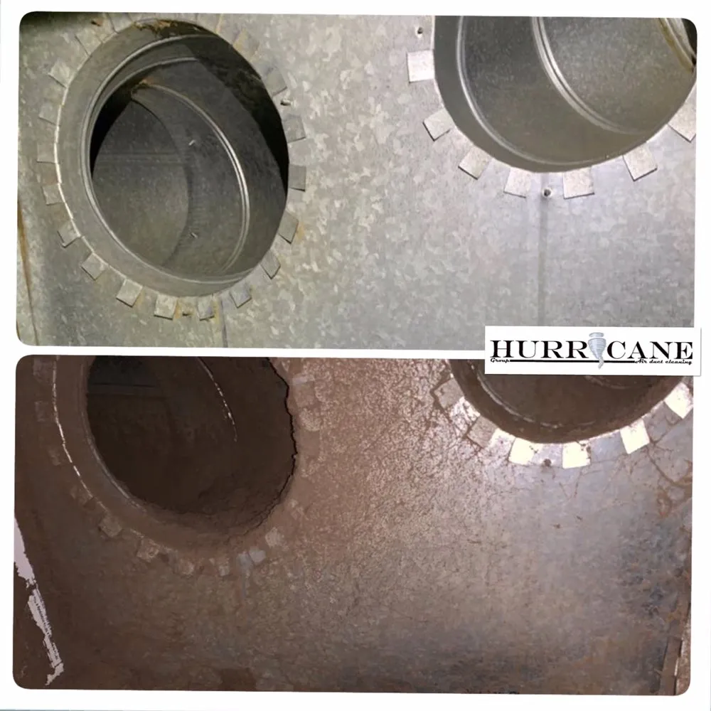 Slide of Hurricane Air Duct Cleaning