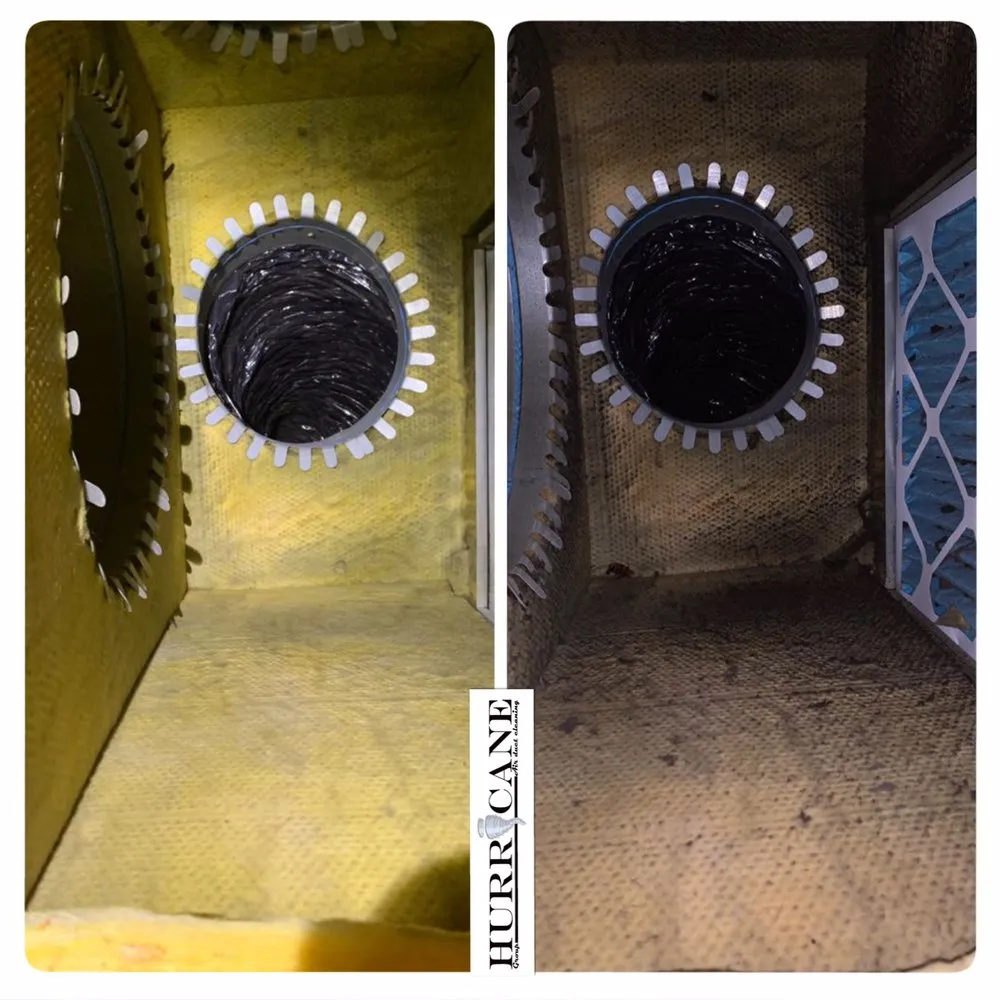 Slide of Hurricane Air Duct Cleaning