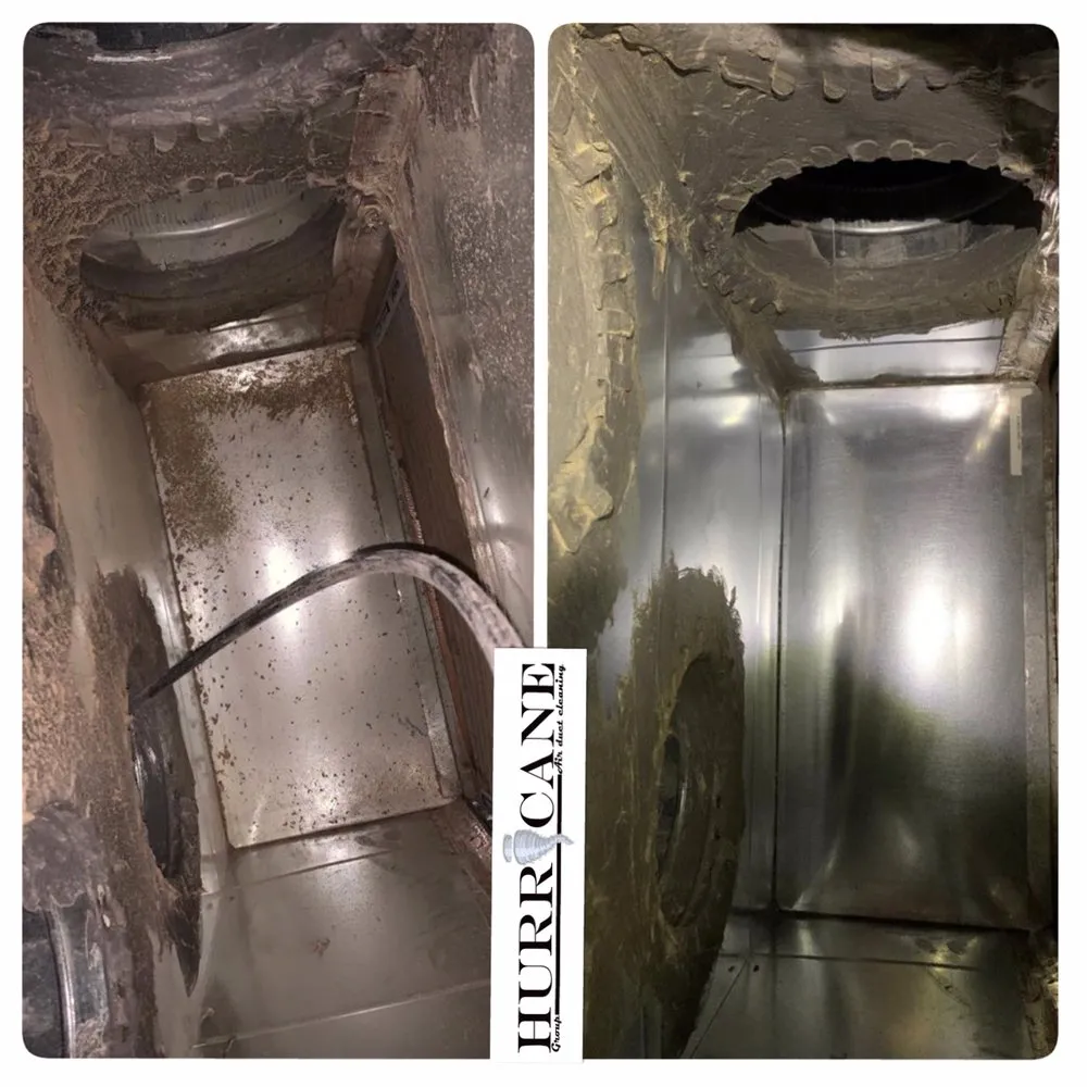 Slide of Hurricane Air Duct Cleaning