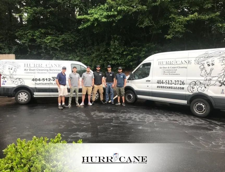 Slide of Hurricane Air Duct Cleaning