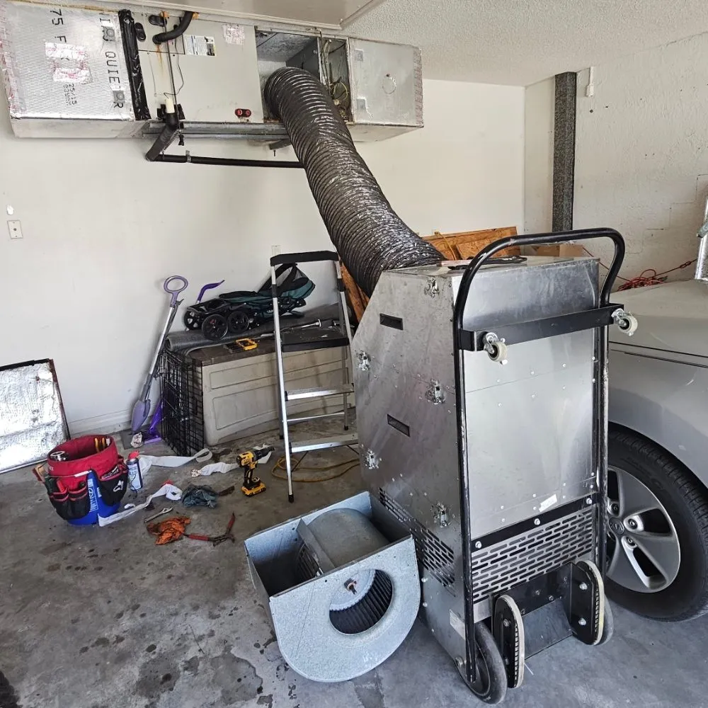 Slide of Hurricane Air Duct Cleaning