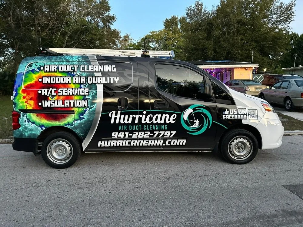 Slide of Hurricane Air Duct Cleaning