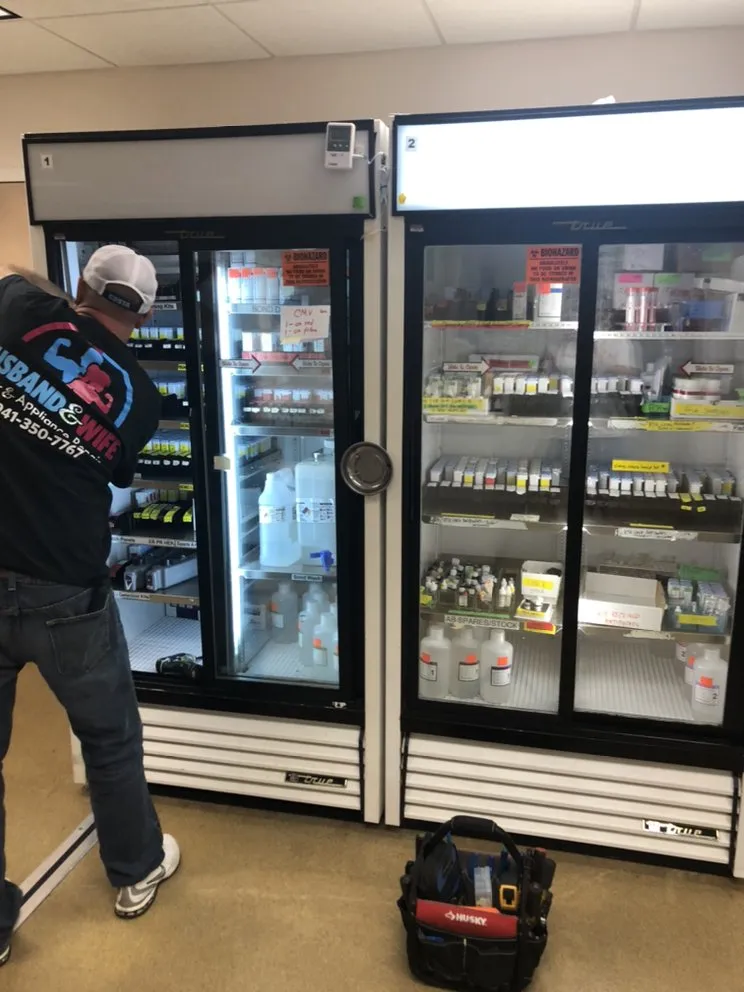 Slide of Husband And Wife Air, Refrigeration And Appliance Repair