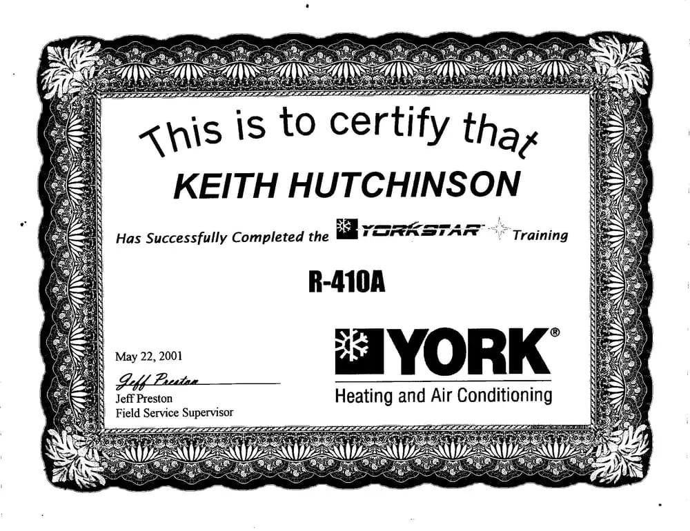 Slide of Hutch Heating And Air
