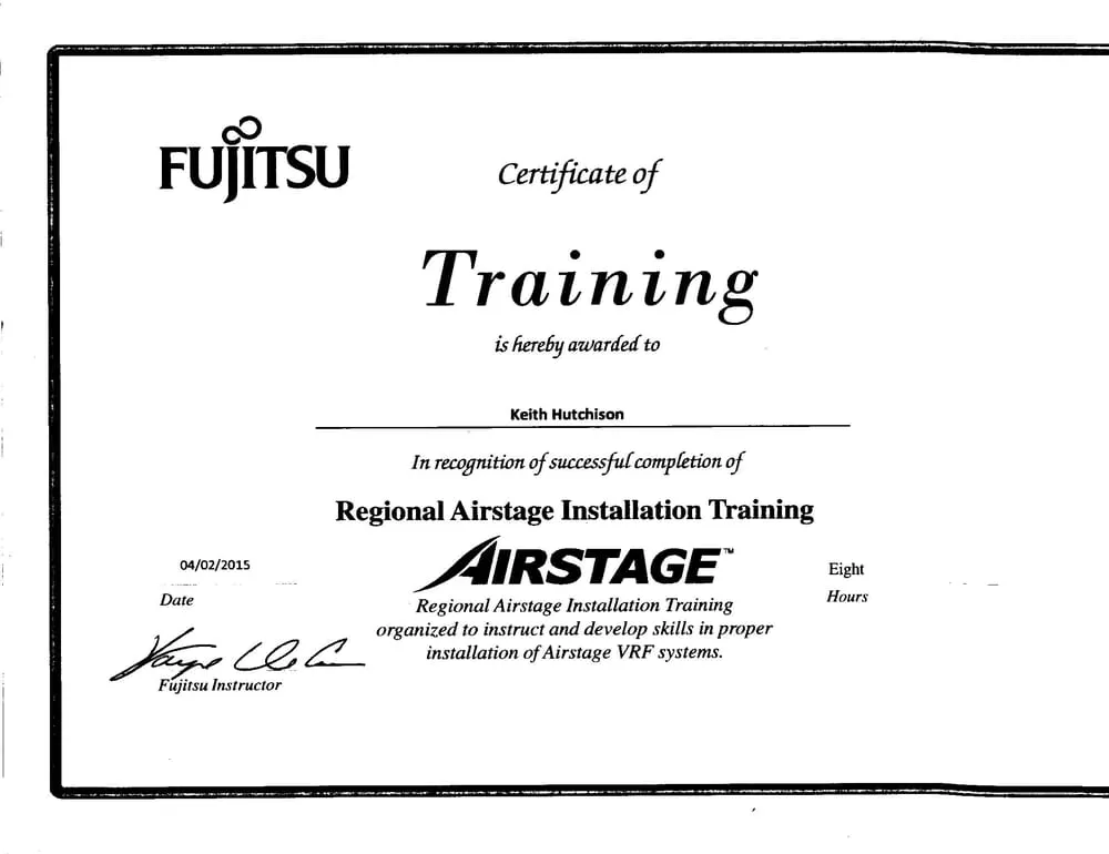 Slide of Hutch Heating And Air