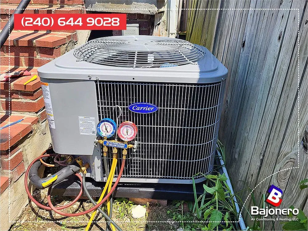 Slide of HVAC Air Conditioning Repair New install