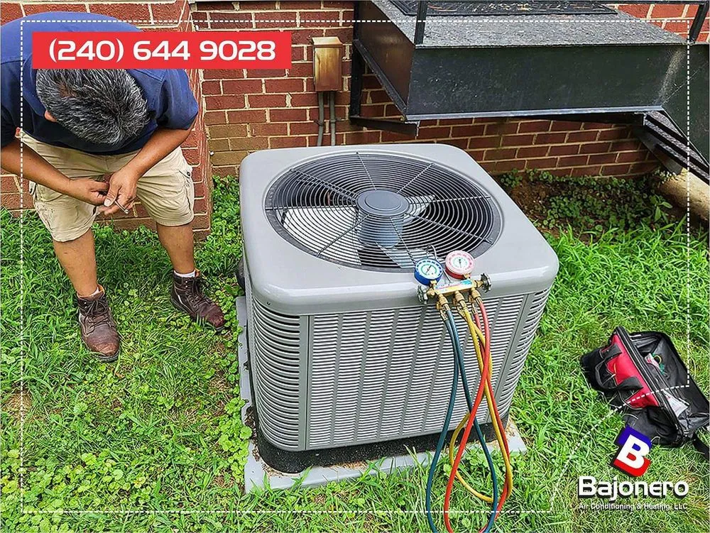 Slide of HVAC Air Conditioning Repair New install