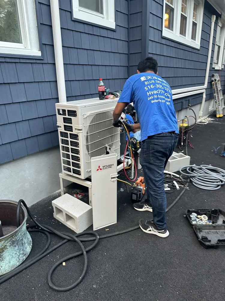 Slide of HVAC Bluesky