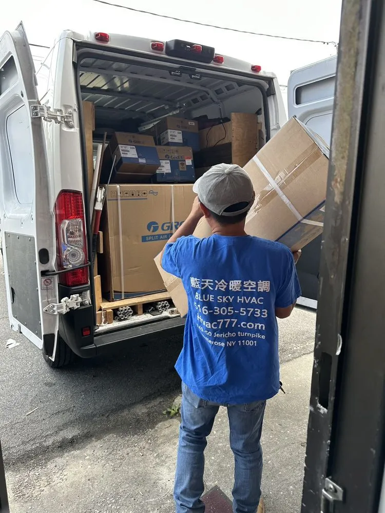 Slide of HVAC Bluesky