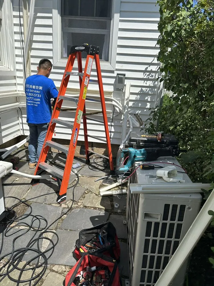 Slide of HVAC Bluesky